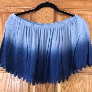 Tobi ombré crop top